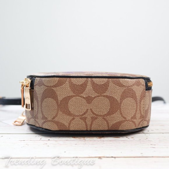 NWT Coach X Jean-Michel Basquiat C5658 Canteen Crossbody In Signature Canvas - Picture 8 of 12